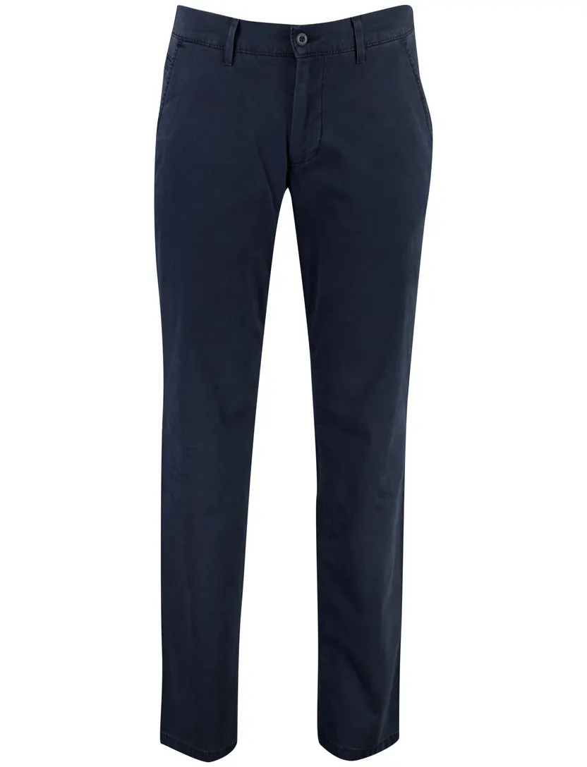 Eurex THILO donkerblauw chino met elastische band