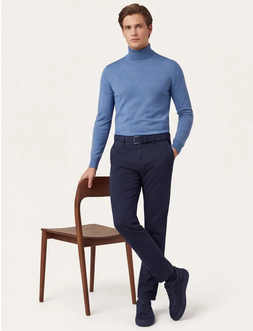 Broek Eurex donkerblauw