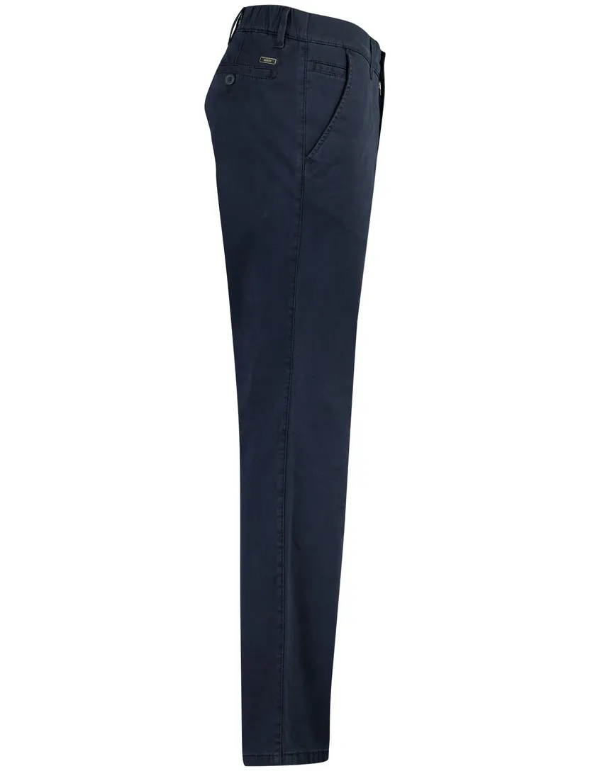 Eurex THILO donkerblauw chino met elastische band