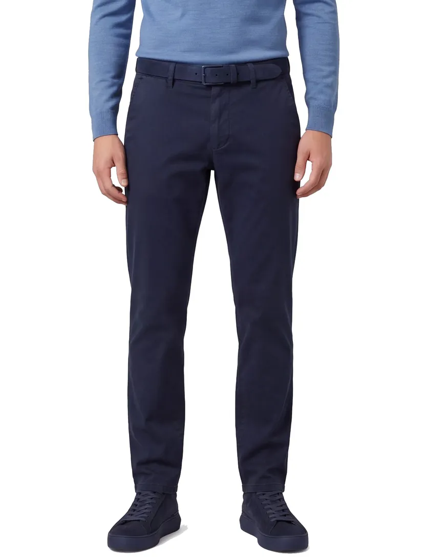 Eurex THILO donkerblauw chino met elastische band