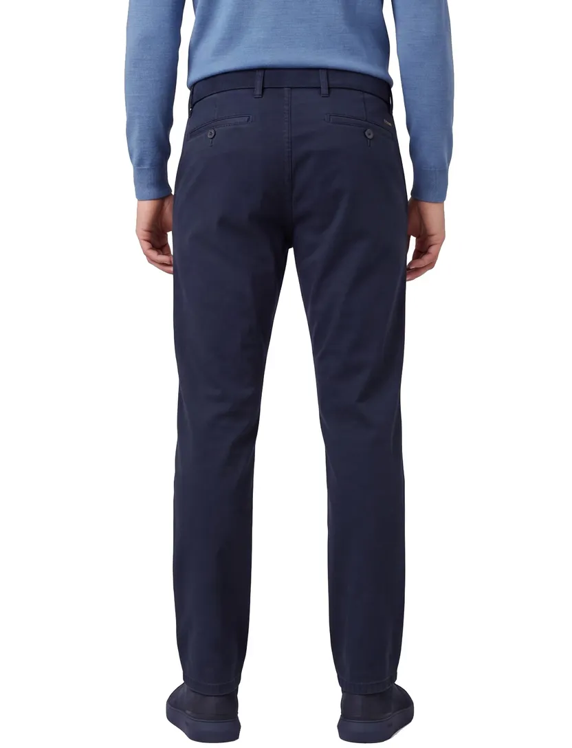 Eurex THILO donkerblauw chino met elastische band