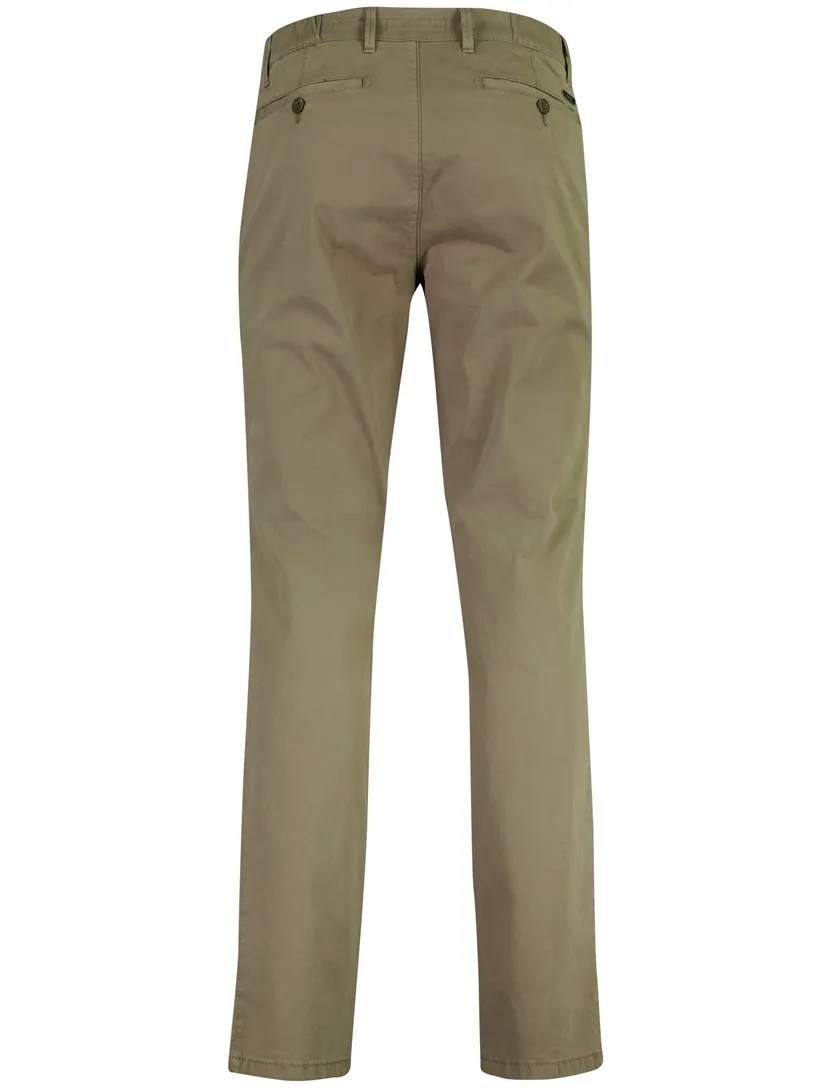 Broeken Eurex THILO donkergroen chino stretch