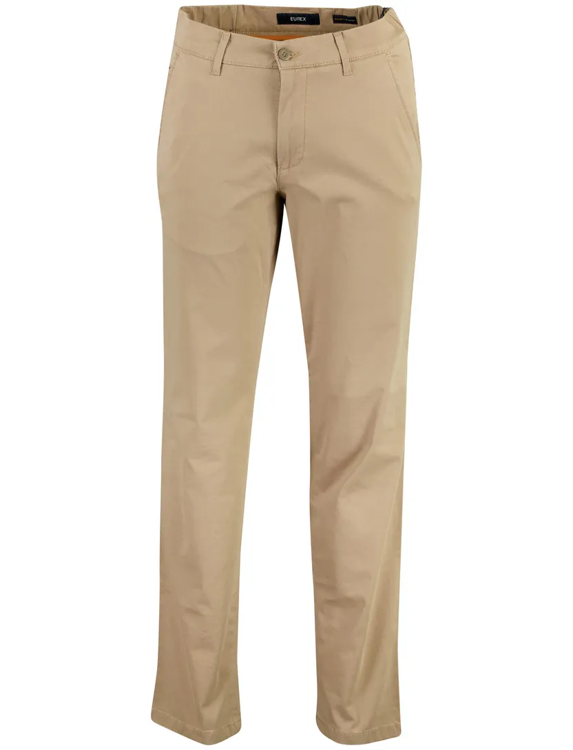 Broek Eurex camel stretch