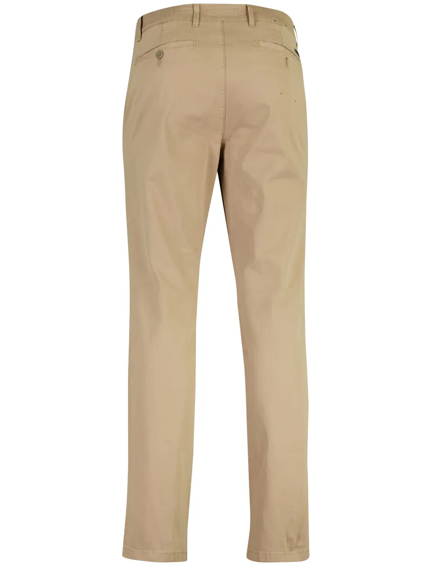 Eurex chino camel met stretch