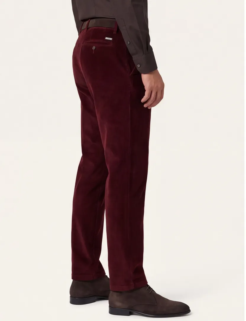 Chino Eurex bordeaux Thilo normale fit