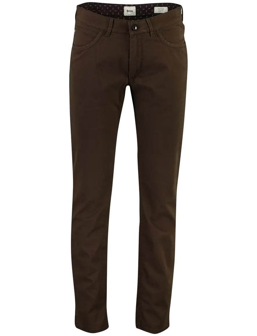 Brax Chuck 5-pocket broek bruin