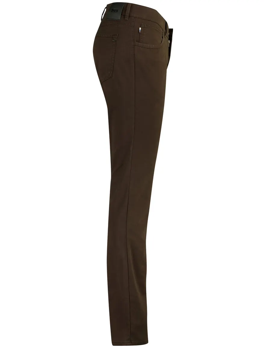 Brax Chuck 5-pocket broek bruin