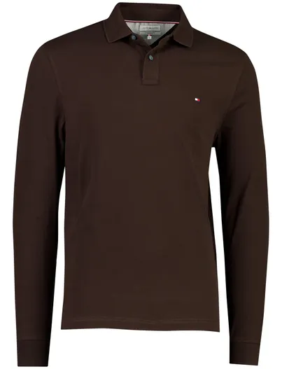 Tommy Hilfiger Poloshirt Tommy Hilfiger bruin