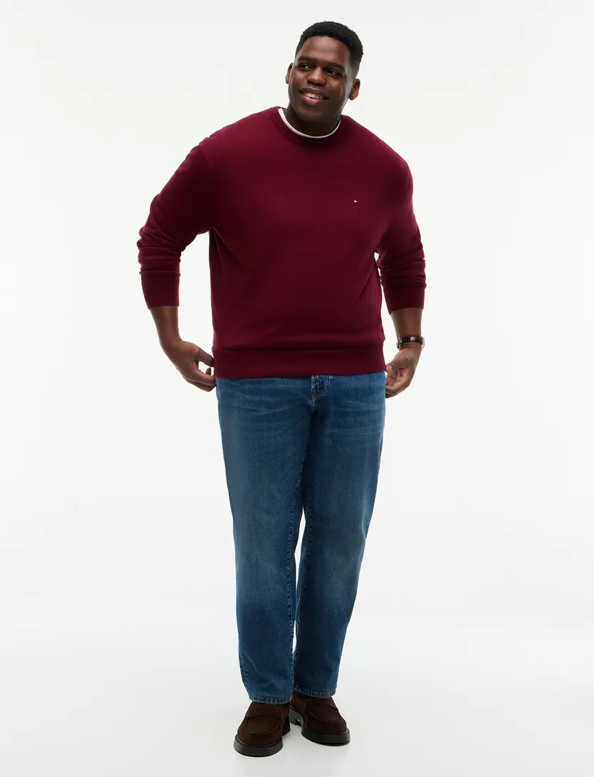 Trui Tommy Hilfiger Big & Tall bordeaux