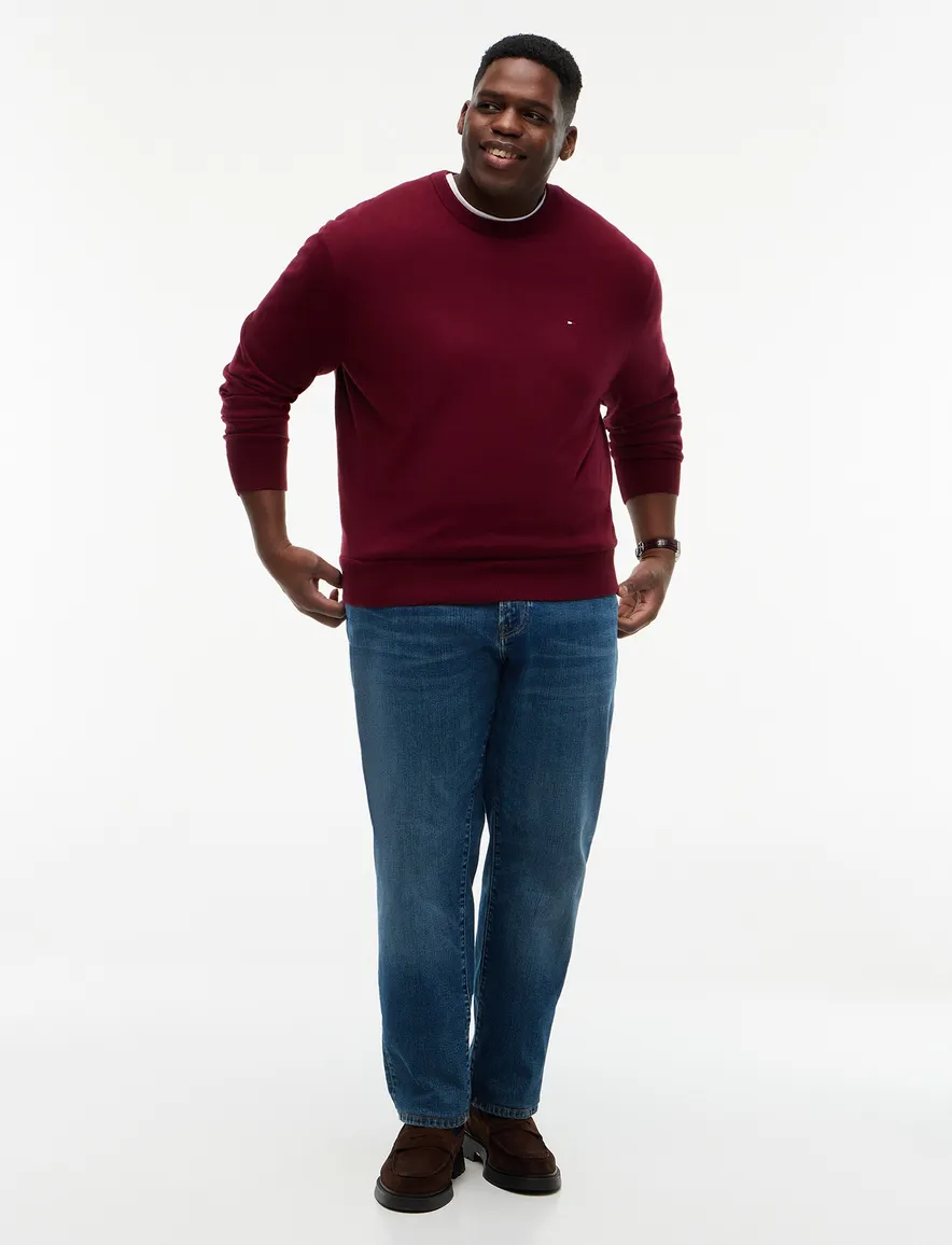 Trui Tommy Hilfiger bordeaux