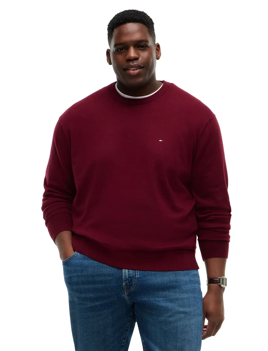 Trui Tommy Hilfiger bordeaux