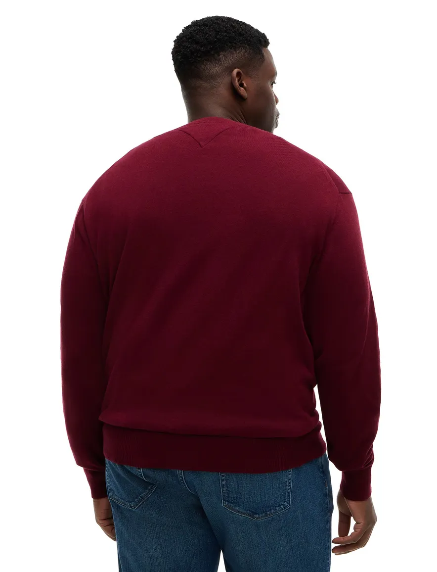 Trui Tommy Hilfiger bordeaux