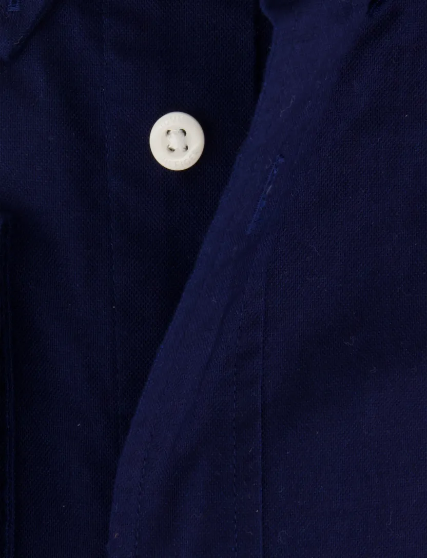 Overhemden Tommy Hilfiger donkerblauw normale fit