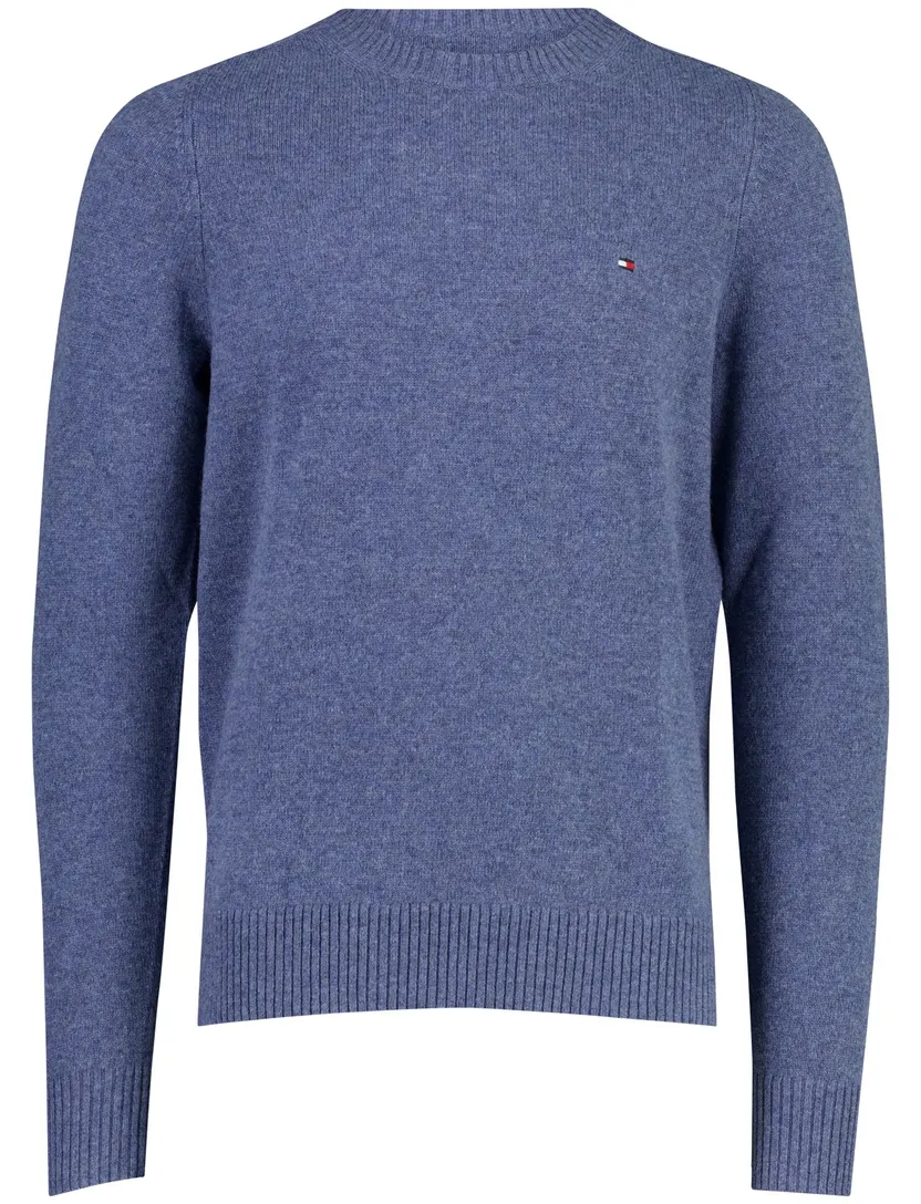 Trui Tommy Hilfiger lichtblauw lamswol