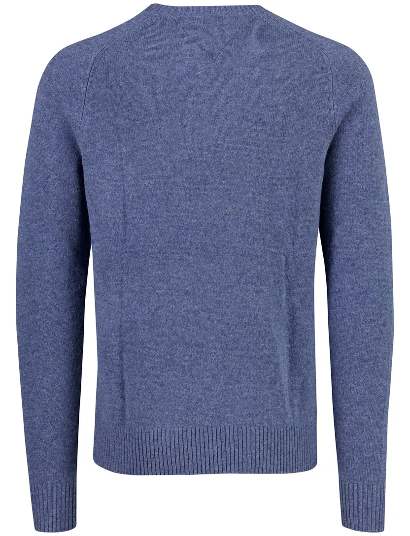 Trui Tommy Hilfiger lichtblauw lamswol