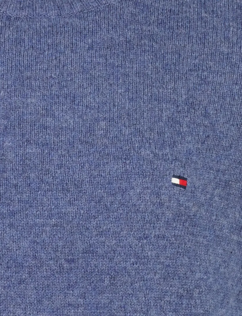 Trui Tommy Hilfiger lichtblauw lamswol