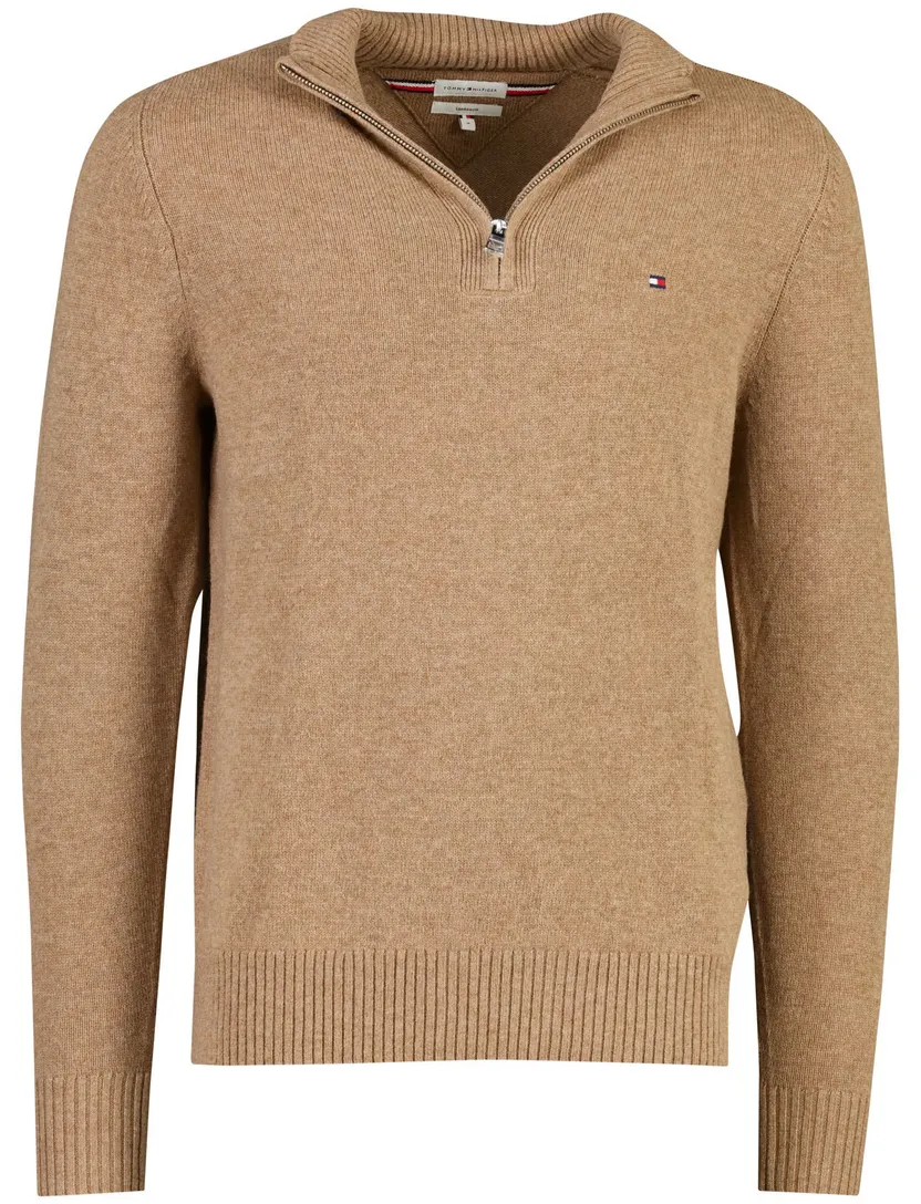 Trui Tommy Hilfiger camel lamswol