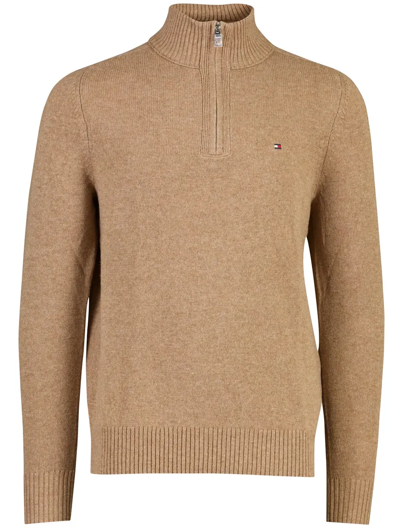 Trui Tommy Hilfiger camel lamswol