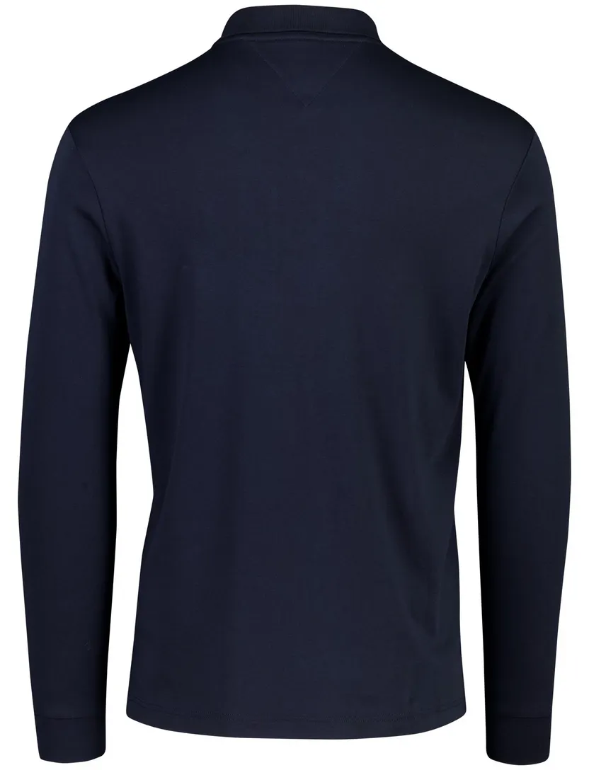 Poloshirt Tommy Hilfiger donkerblauw normale fit