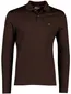 Tommy Hilfiger poloshirt bruin effen