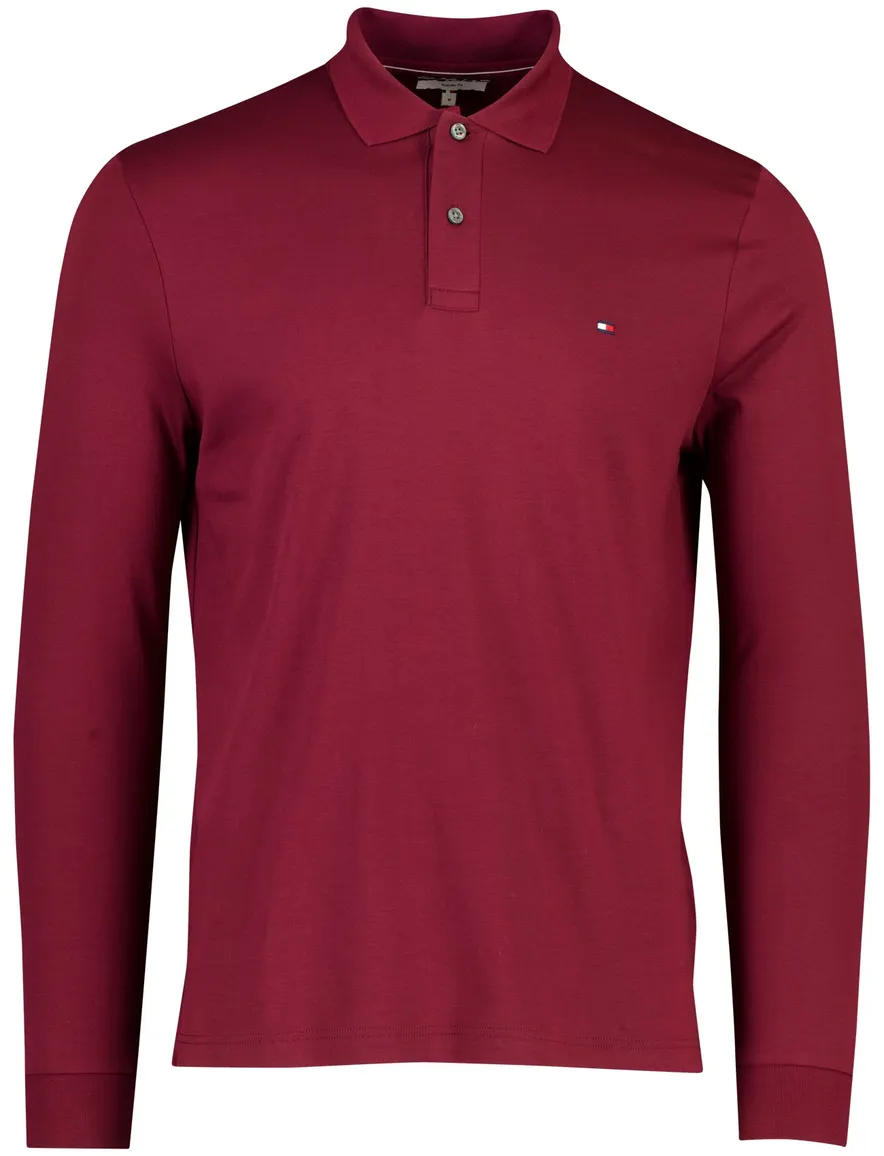 Poloshirt Tommy Hilfiger bordeaux