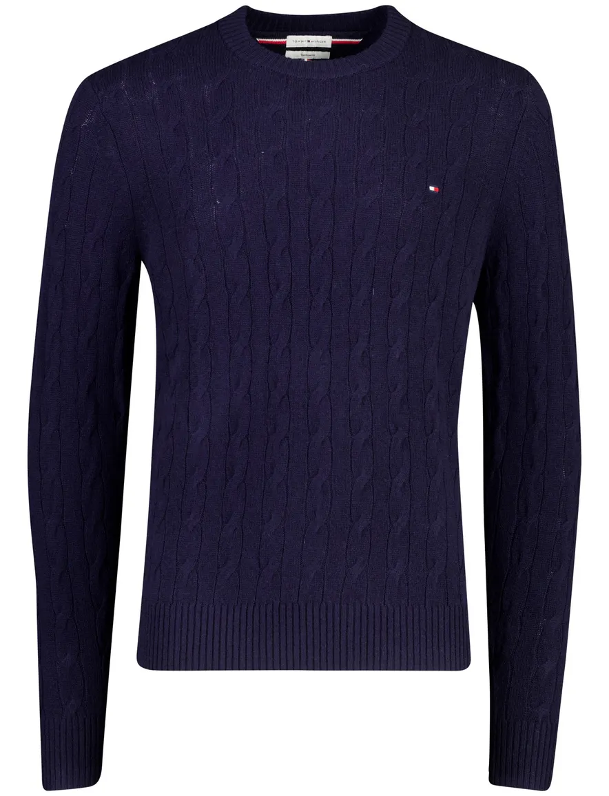 Trui Tommy Hilfiger donkerblauw