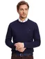 Trui Tommy Hilfiger donkerblauw lamswol