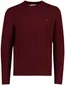 Trui Tommy Hilfiger bordeaux 100% lamswol