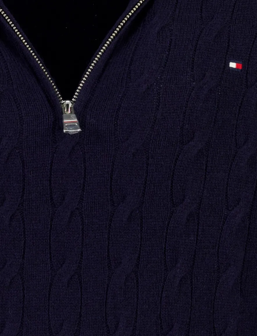 Trui Tommy Hilfiger donkerblauw