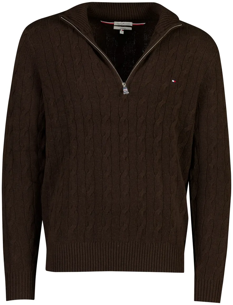 Trui Tommy Hilfiger bruin