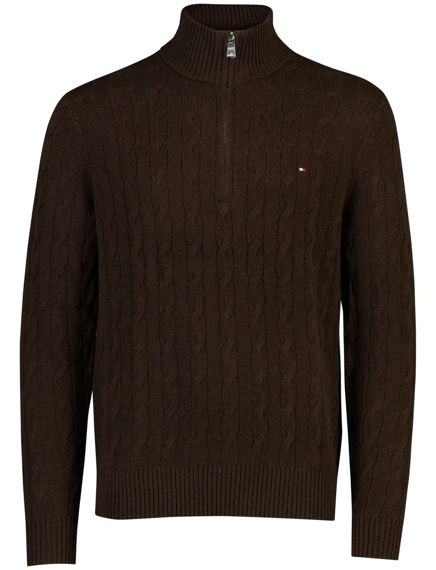 Trui Tommy Hilfiger bruin