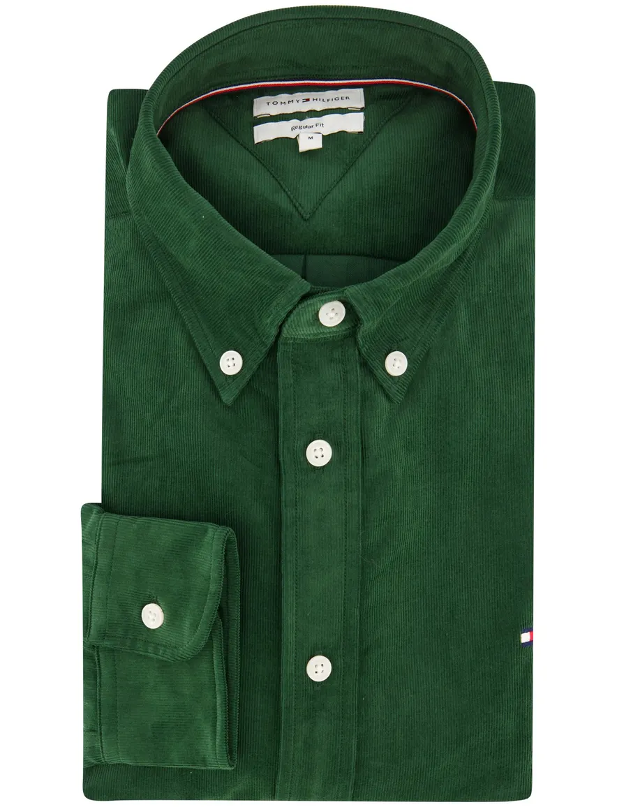 Overhemd Tommy Hilfiger groen