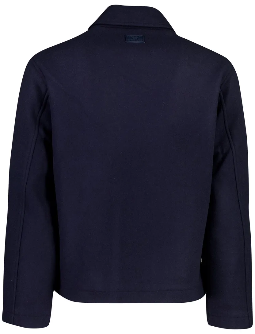 Overjas Tommy Hilfiger donkerblauw