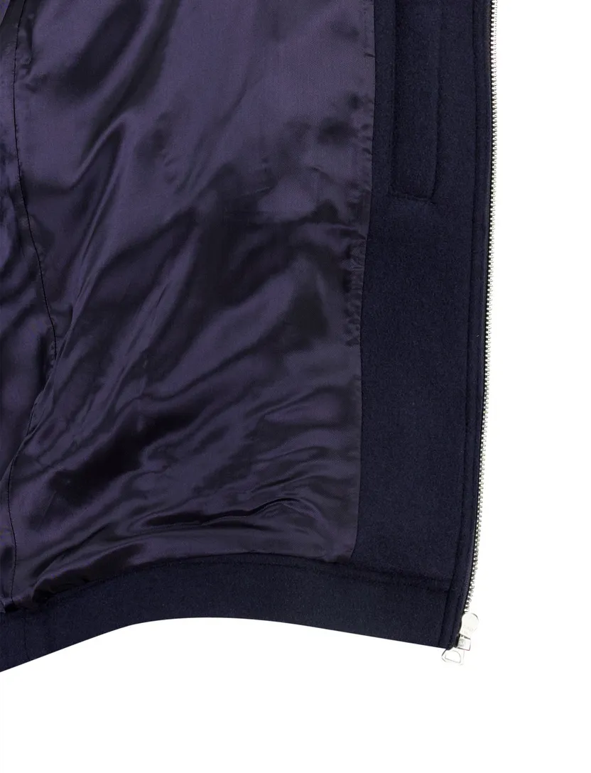 Overjas Tommy Hilfiger donkerblauw