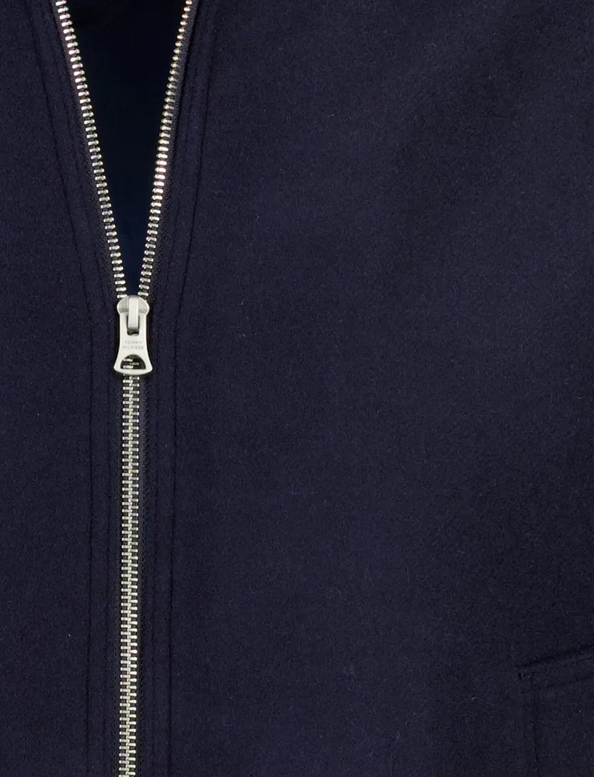 Overjas Tommy Hilfiger donkerblauw