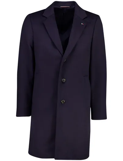 Tommy Hilfiger Overjas Tommy Hilfiger navy waterafstotend