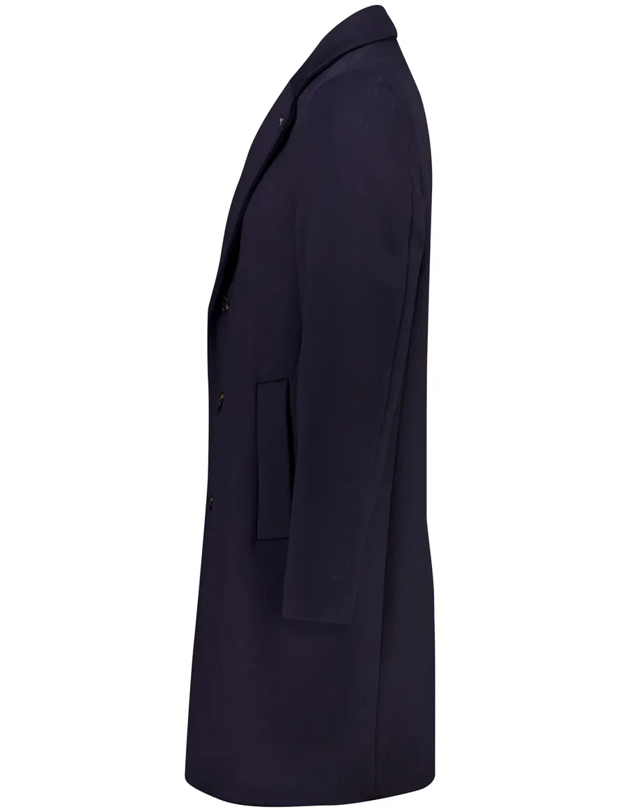 Tommy Hilfiger overjas donkerblauw waterafstotend
