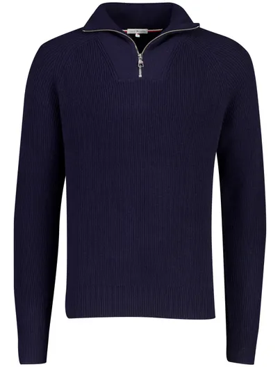 Tommy Hilfiger Trui Tommy Hilfiger donkerblauw grof gebreid
