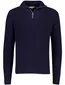 Trui Tommy Hilfiger donkerblauw grof gebreid