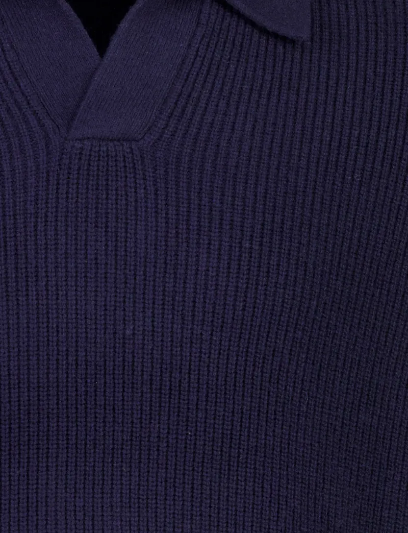 Trui Tommy Hilfiger donkerblauw nylon