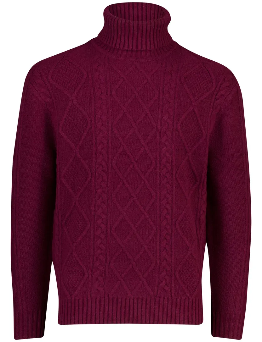 Coltrui Tommy Hilfiger bordeaux wol