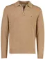 Trui Tommy Hilfiger camel lamswol ronde hals