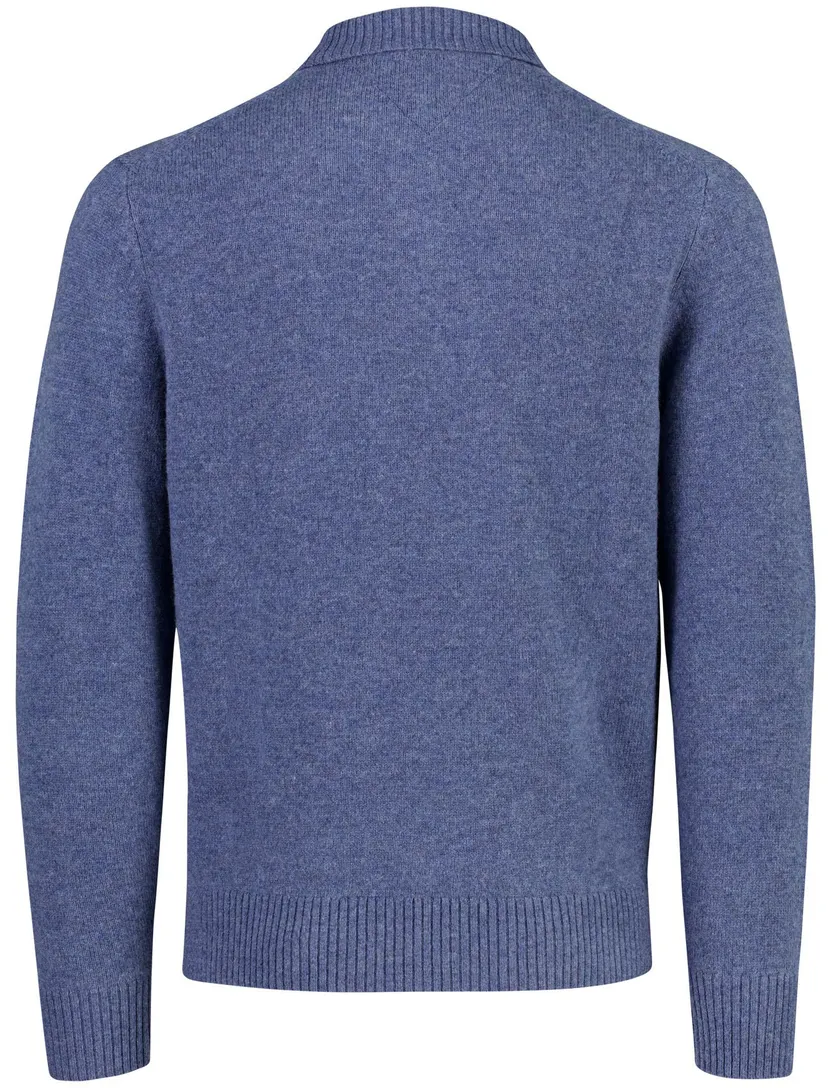 Trui Tommy Hilfiger blauw lamswol