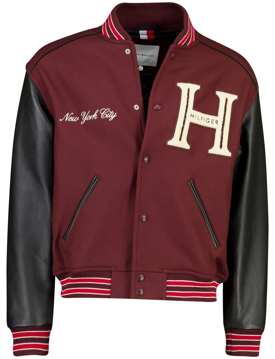 Tommy Hilfiger bomberjack bordeaux warm