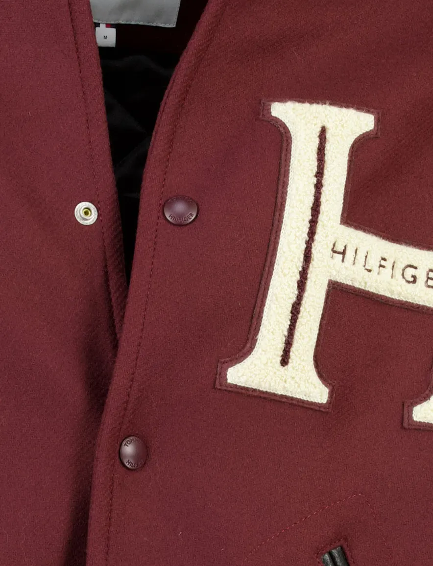 Tommy Hilfiger bomberjack bordeaux warm