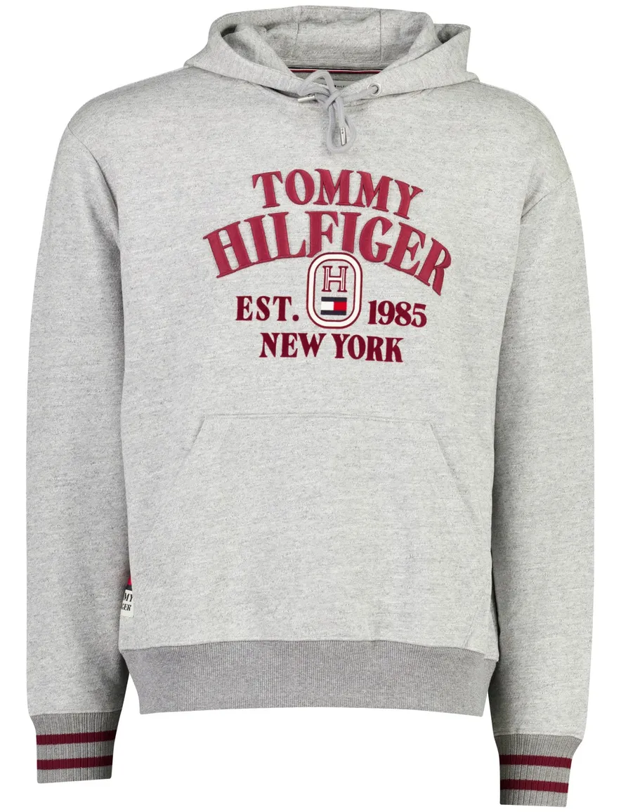 Tommy Hilfiger hoodie grijs met capuchon