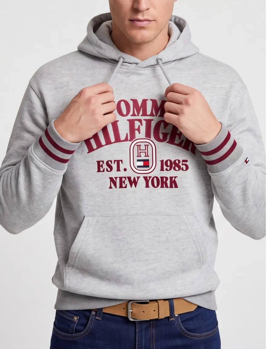 Hoodie Tommy Hilfiger grijs