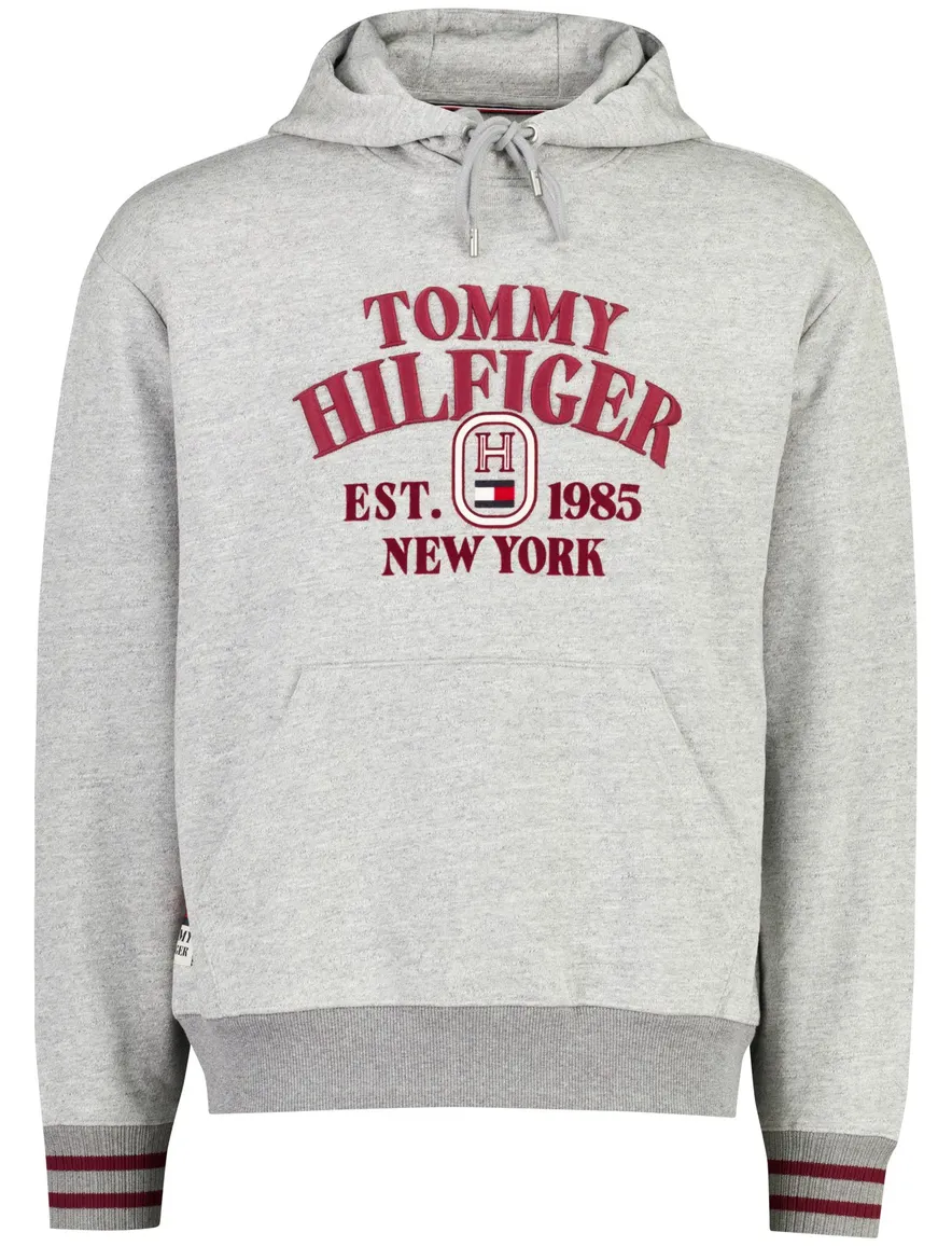 Tommy Hilfiger hoodie grijs met capuchon