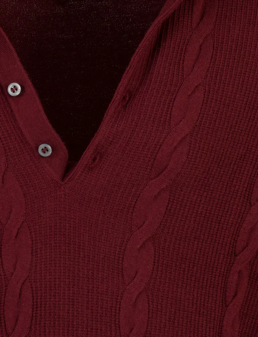 Trui Tommy Hilfiger bordeaux