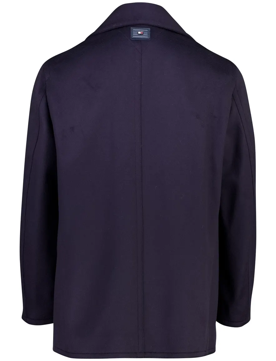 Tommy Hilfiger manteljas navy waterafstotend
